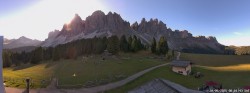 Archiv Foto Webcam Geislerspitzen - Blick von der Geisleralm 08:00