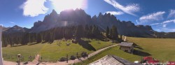 Archiv Foto Webcam Geislerspitzen - Blick von der Geisleralm 09:00