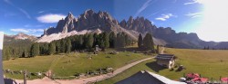 Archiv Foto Webcam Geislerspitzen - Blick von der Geisleralm 15:00