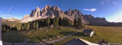 Archiv Foto Webcam Geislerspitzen - Blick von der Geisleralm 17:00