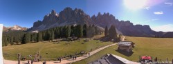 Archiv Foto Webcam Geislerspitzen - Blick von der Geisleralm 13:00