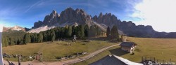 Archiv Foto Webcam Geislerspitzen - Blick von der Geisleralm 15:00
