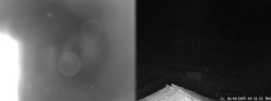 Archived image Webcam Mountain Hut Geisleralm - View to Geislerspitzen 03:00