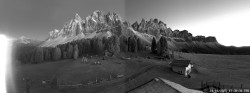 Archiv Foto Webcam Geislerspitzen - Blick von der Geisleralm 17:00