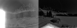 Archiv Foto Webcam Geislerspitzen - Blick von der Geisleralm 03:00