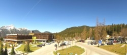 Archived image Webcam Ehrwald: Base Station Tiroler Zugspitzbahn 11:00
