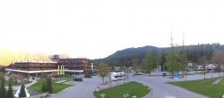 Archiv Foto Webcam Tiroler Zugspitzbahn: Talstation in Ehrwald 05:00