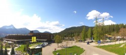 Archiv Foto Webcam Tiroler Zugspitzbahn: Talstation in Ehrwald 15:00