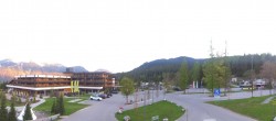 Archiv Foto Webcam Tiroler Zugspitzbahn: Talstation in Ehrwald 05:00