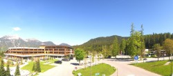Archiv Foto Webcam Tiroler Zugspitzbahn: Talstation in Ehrwald 09:00