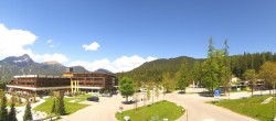 Archiv Foto Webcam Tiroler Zugspitzbahn: Talstation in Ehrwald 11:00