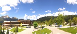 Archiv Foto Webcam Tiroler Zugspitzbahn: Talstation in Ehrwald 11:00