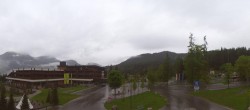 Archiv Foto Webcam Tiroler Zugspitzbahn: Talstation in Ehrwald 05:00