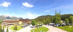 Archiv Foto Webcam Tiroler Zugspitzbahn: Talstation in Ehrwald 09:00