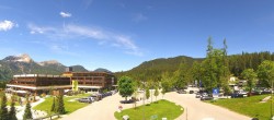 Archiv Foto Webcam Tiroler Zugspitzbahn: Talstation in Ehrwald 11:00