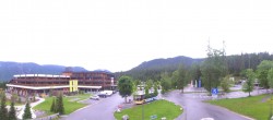 Archiv Foto Webcam Tiroler Zugspitzbahn: Talstation in Ehrwald 05:00