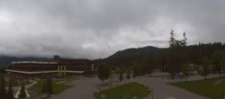 Archiv Foto Webcam Tiroler Zugspitzbahn: Talstation in Ehrwald 19:00