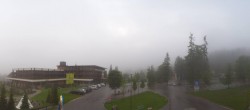 Archived image Webcam Ehrwald: Base Station Tiroler Zugspitzbahn 19:00