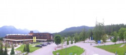 Archiv Foto Webcam Tiroler Zugspitzbahn: Talstation in Ehrwald 17:00