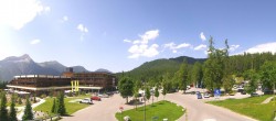 Archiv Foto Webcam Tiroler Zugspitzbahn: Talstation in Ehrwald 13:00