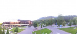 Archiv Foto Webcam Tiroler Zugspitzbahn: Talstation in Ehrwald 05:00