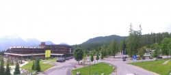 Archived image Webcam Ehrwald: Base Station Tiroler Zugspitzbahn 15:00