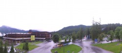 Archiv Foto Webcam Tiroler Zugspitzbahn: Talstation in Ehrwald 05:00