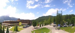 Archiv Foto Webcam Tiroler Zugspitzbahn: Talstation in Ehrwald 13:00