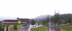 Archived image Webcam Ehrwald: Base Station Tiroler Zugspitzbahn 17:00