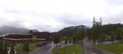Archiv Foto Webcam Tiroler Zugspitzbahn: Talstation in Ehrwald 05:00