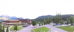 Archiv Foto Webcam Tiroler Zugspitzbahn: Talstation in Ehrwald 05:00