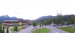 Archiv Foto Webcam Tiroler Zugspitzbahn: Talstation in Ehrwald 19:00