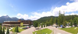 Archiv Foto Webcam Tiroler Zugspitzbahn: Talstation in Ehrwald 13:00