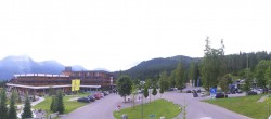 Archiv Foto Webcam Tiroler Zugspitzbahn: Talstation in Ehrwald 17:00
