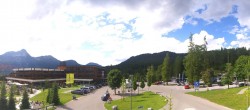 Archiv Foto Webcam Tiroler Zugspitzbahn: Talstation in Ehrwald 15:00