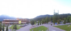 Archiv Foto Webcam Tiroler Zugspitzbahn: Talstation in Ehrwald 19:00