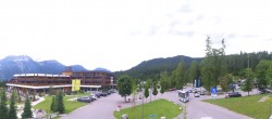 Archiv Foto Webcam Tiroler Zugspitzbahn: Talstation in Ehrwald 15:00