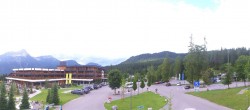 Archiv Foto Webcam Tiroler Zugspitzbahn: Talstation in Ehrwald 17:00