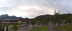 Archiv Foto Webcam Tiroler Zugspitzbahn: Talstation in Ehrwald 19:00