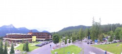 Archiv Foto Webcam Tiroler Zugspitzbahn: Talstation in Ehrwald 15:00
