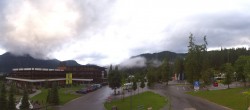 Archiv Foto Webcam Tiroler Zugspitzbahn: Talstation in Ehrwald 05:00