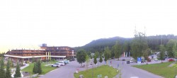 Archiv Foto Webcam Tiroler Zugspitzbahn: Talstation in Ehrwald 05:00