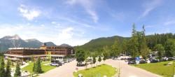 Archiv Foto Webcam Tiroler Zugspitzbahn: Talstation in Ehrwald 11:00
