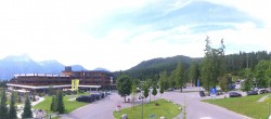 Archiv Foto Webcam Tiroler Zugspitzbahn: Talstation in Ehrwald 15:00
