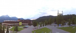 Archiv Foto Webcam Tiroler Zugspitzbahn: Talstation in Ehrwald 19:00