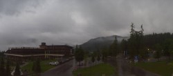 Archiv Foto Webcam Tiroler Zugspitzbahn: Talstation in Ehrwald 05:00