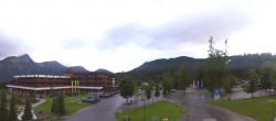 Archiv Foto Webcam Tiroler Zugspitzbahn: Talstation in Ehrwald 05:00