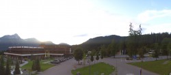 Archiv Foto Webcam Tiroler Zugspitzbahn: Talstation in Ehrwald 19:00