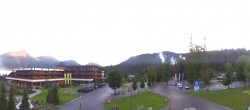 Archiv Foto Webcam Tiroler Zugspitzbahn: Talstation in Ehrwald 05:00