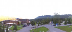 Archiv Foto Webcam Tiroler Zugspitzbahn: Talstation in Ehrwald 05:00